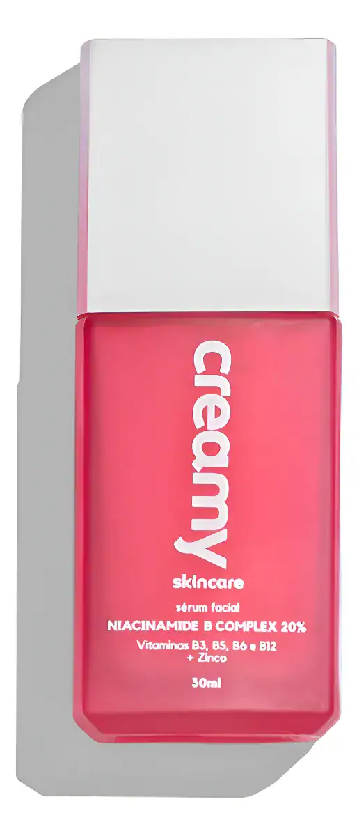Creamy Skincare Niacinamide B Complex 20% 30ml | Uniformiza a Textura e o Tom da Pele, Clareia Manchas, Vitaminas B3, B12, B5, B6, E e Zinco | Todos os Tipos de Pele - Imagem 6