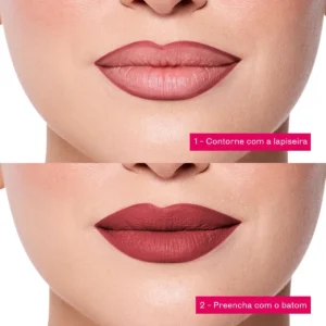 Lapiseira Labial Niina Secrets Soft Petals Eudora 1,2g