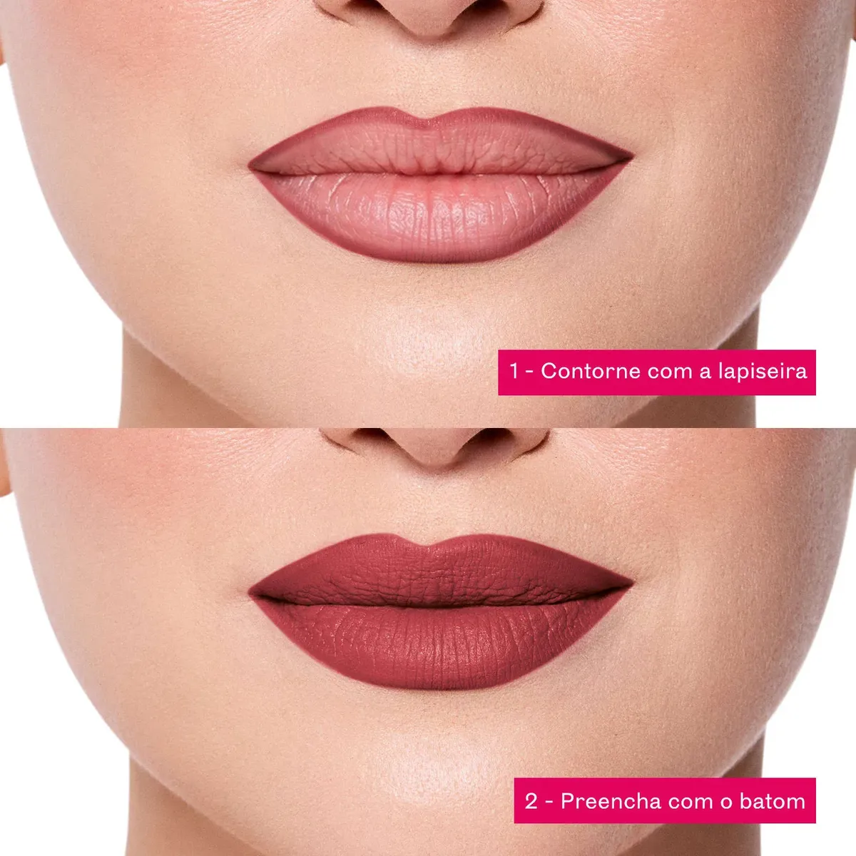 Lapiseira Labial Niina Secrets Soft Petals Eudora 1,2g