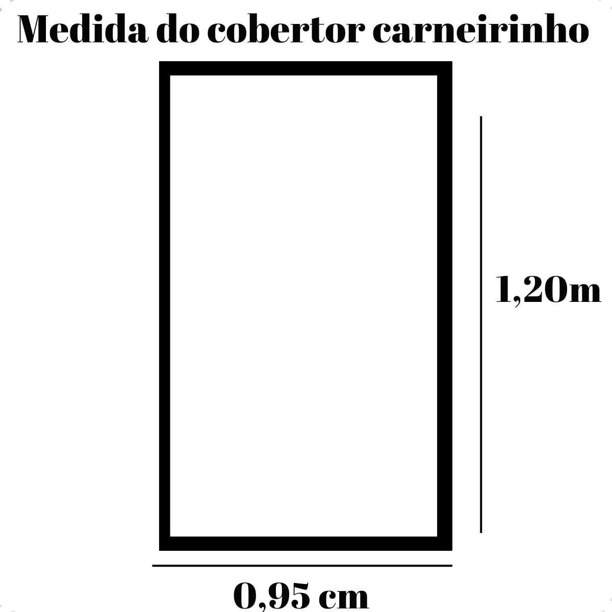Cobertor Para Bebe Peluciado Manta Infantil Quente De Frio - Imagem 4