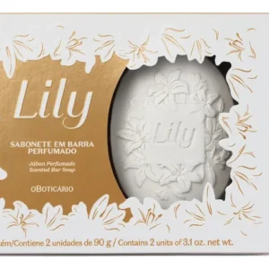 OBoticário Sabonete em Barra Perfumado Lily 2x90g
