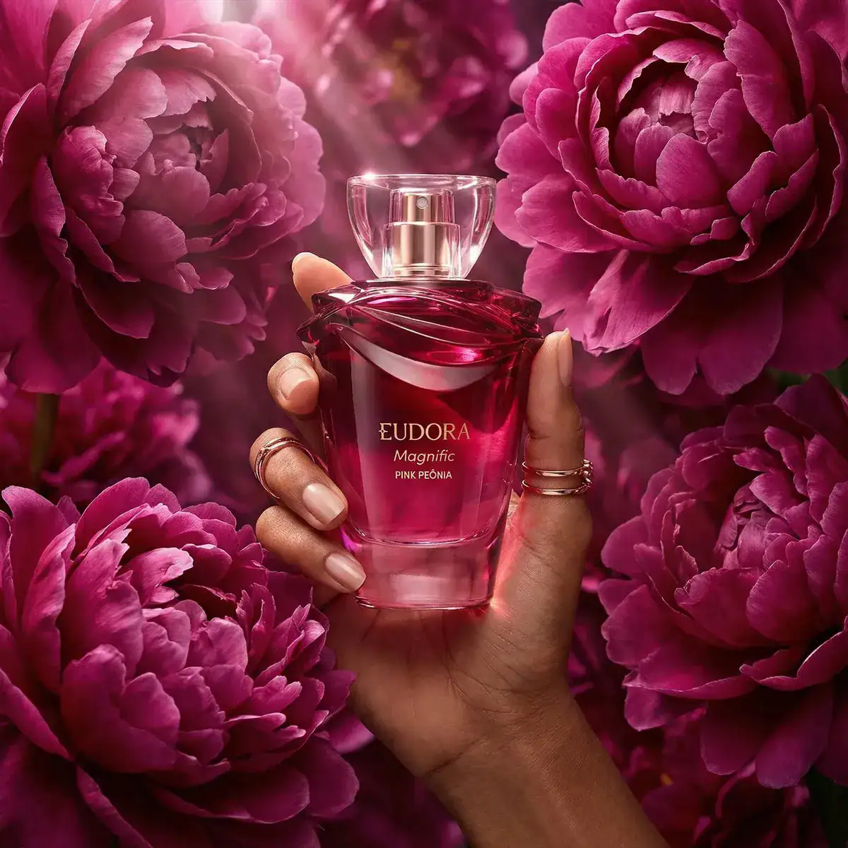 Eudora Magnific Pink Peônia Colônia - 75ml - Imagem 3
