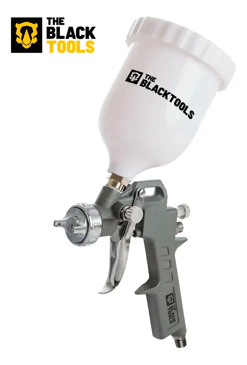 Pistola Pintura Hvlp Profissional Automotiva Gravidade 3 Bic - Imagem 4