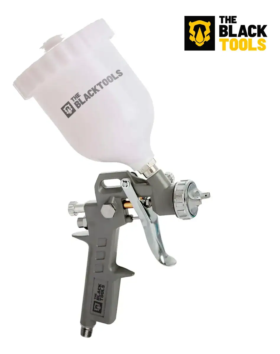 Pistola Pintura Hvlp Profissional Automotiva Gravidade 3 Bic - Imagem 2