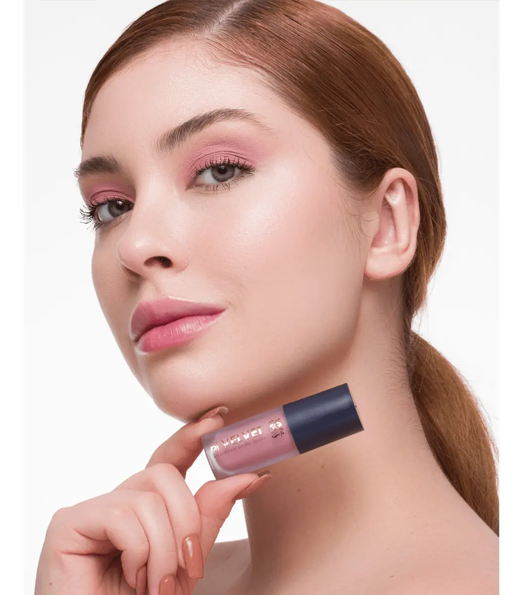 Bt Velvet 2x1 - Sombra Líquida Primer Bruna Tavares Cor Tea Rose - Imagem 5