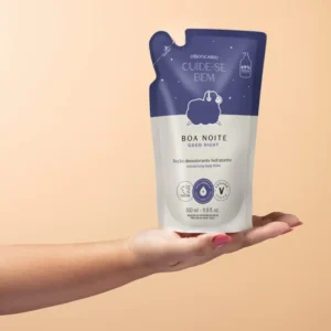 Refil Loção Hidratante Corporal Cuide-se Bem Boa Noite 350ml