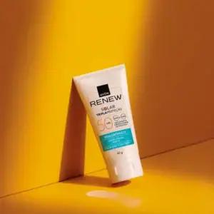 Protetor Solar Renew Fps 50 Loção Facial Matte Hialurônico 40g