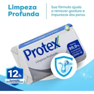 Sabão em barra Protex Antibacteriano de 85 g pacote x 8