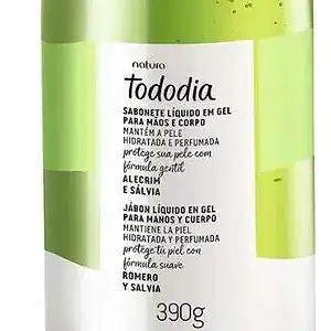 Sabonete Líquido Em Gel Tododia Alecrim E Sálvia