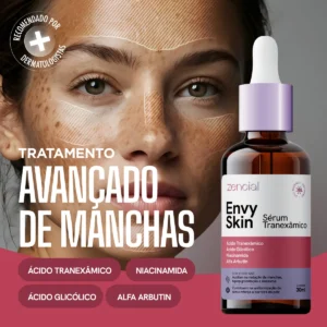 Sérum Zencial Envy Skin Ácido Tranexâmico Clareador Manchas e Melasma Profundo 30 mL