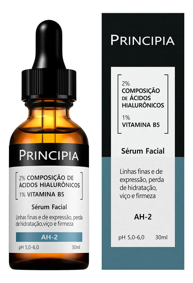Sérum Hidratante Principia 2% Ácidos Hialurônicos + B5 Tipo de pele Todos