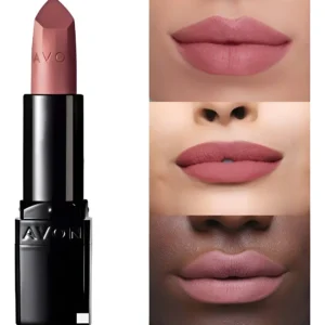 Batom Ultramatte Nude Rose Avon