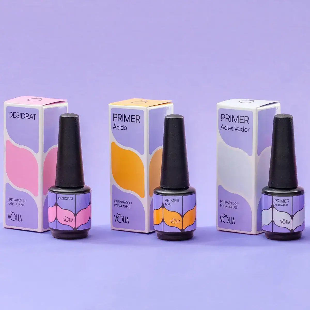 Kit Vòlia Desidrat + Primer Sem Ácido + Primer Ácido Unhas - Imagem 6