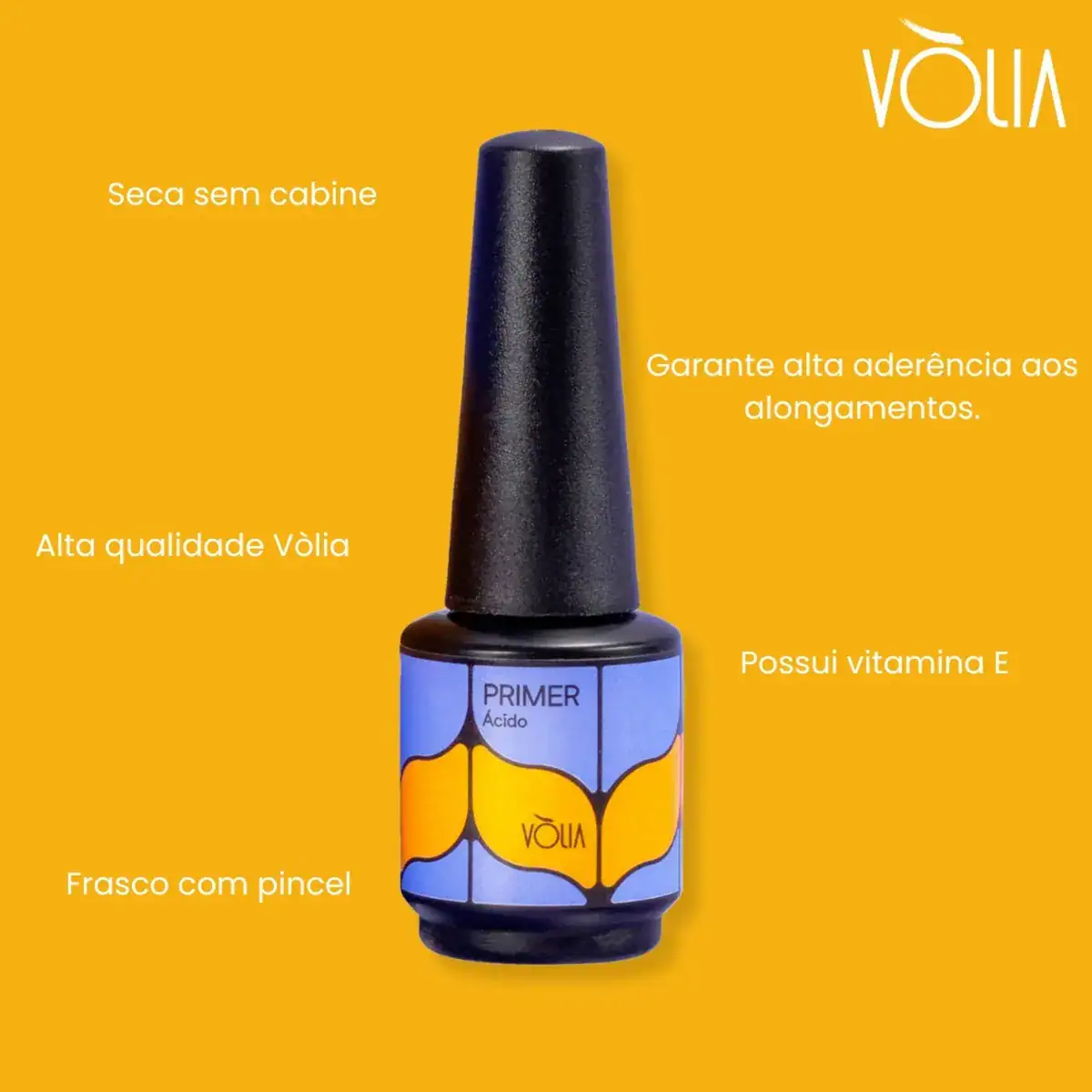 Kit Vòlia Desidrat + Primer Sem Ácido + Primer Ácido Unhas - Imagem 3