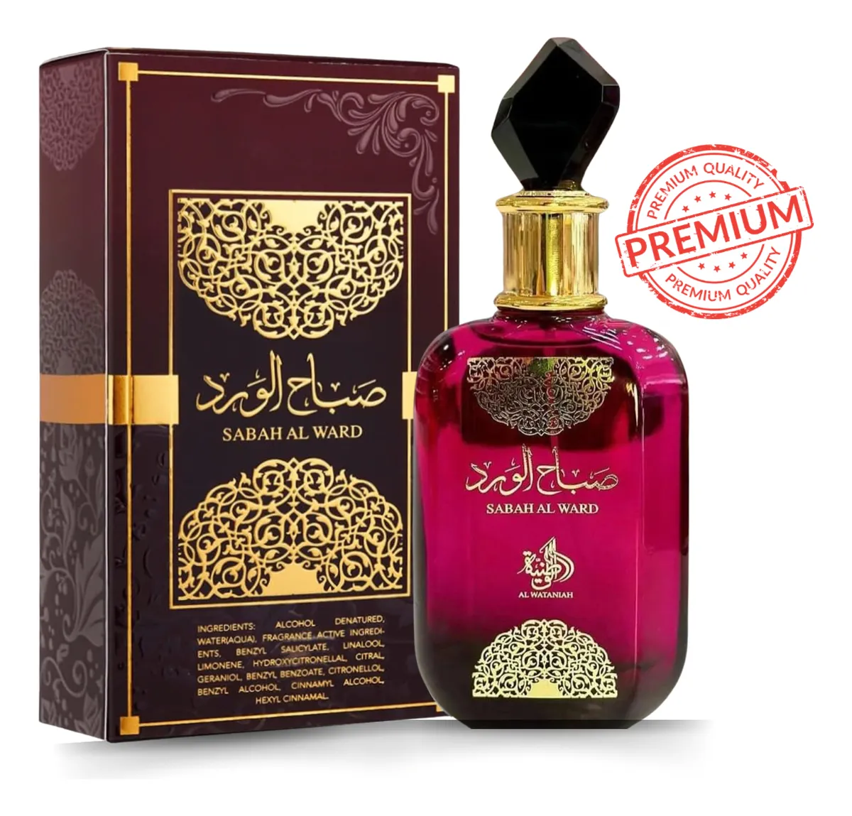 Perfume Sedutor Árabe Sabah 100ml Original Feminino - Imagem 7