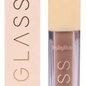 Batom Líquido Soft Blur Ruby Rose Glass Bg01 3,3ml
