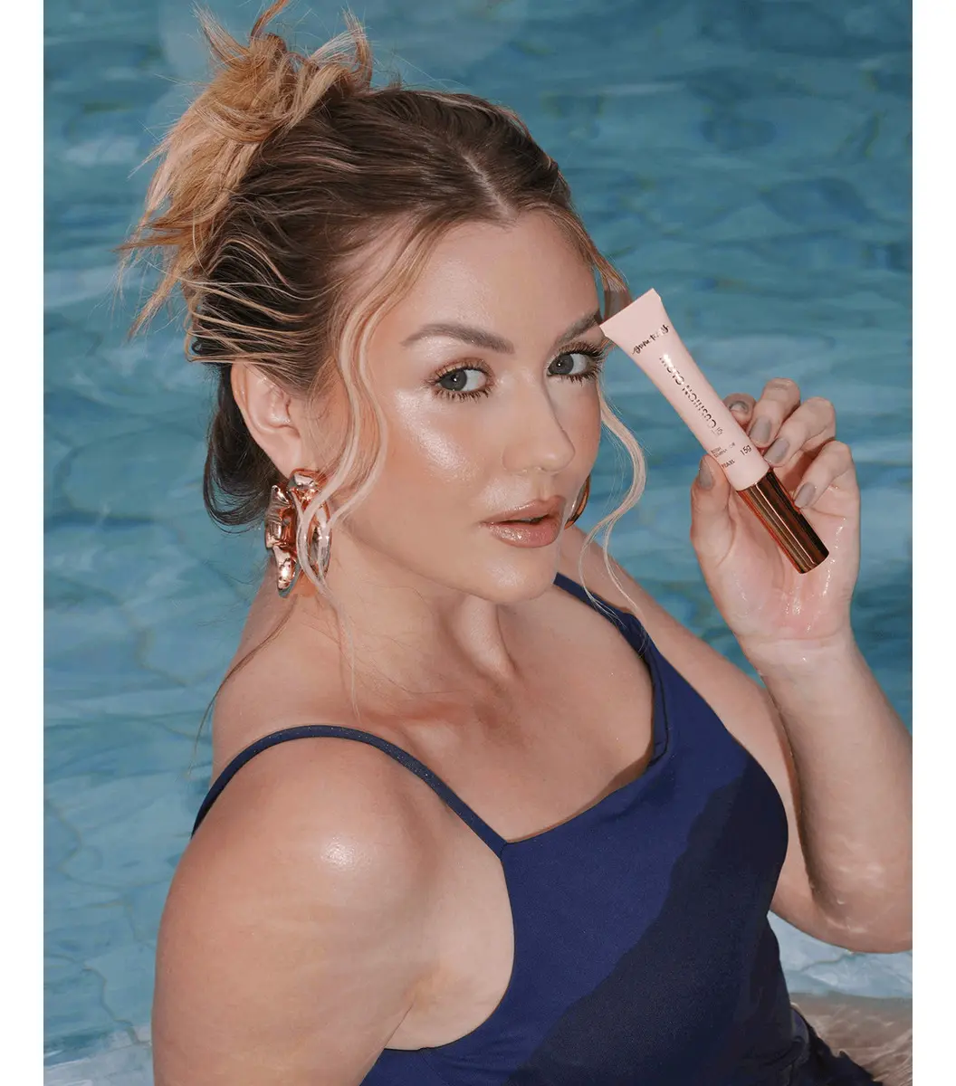 Blush - Bruna Tavares - Bt Cushion Glow Multifuncional 15ml Tom Da Maquiagem Pearly - Imagem 5