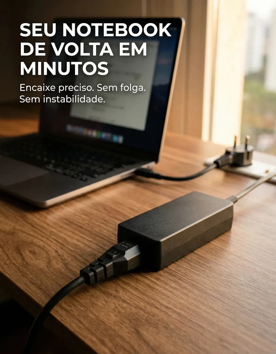 Cabo de Força Padrão Mickey de 10 A para Fonte de Notebook Dell, Samsung e Mais - Imagem 6