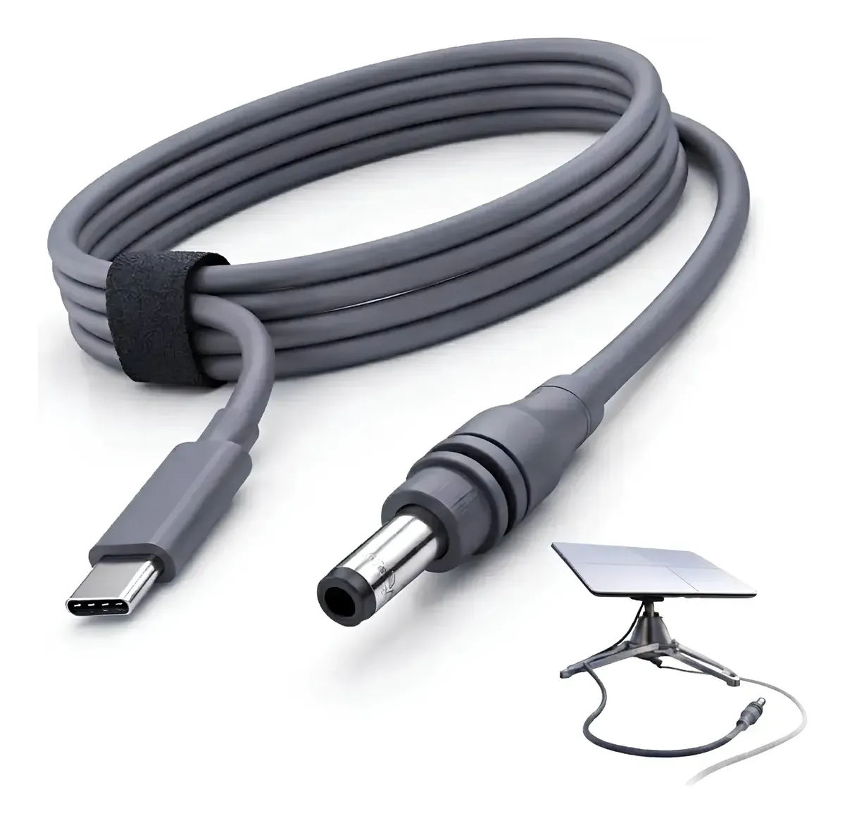 Cabo Tipo C 5m 100w P/ Starlink Mini Carregamento Powerbank