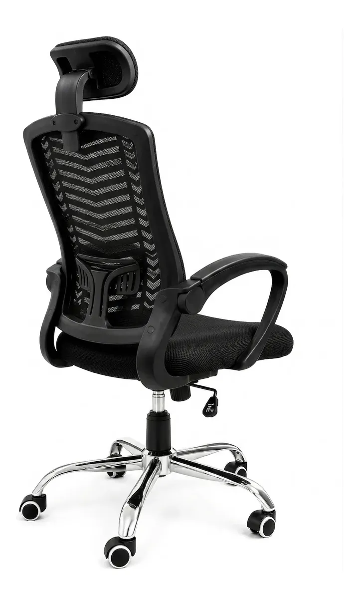 Cadeira Ergonômica De Escritório Com Encosto Mesh Respirável - Imagem 4