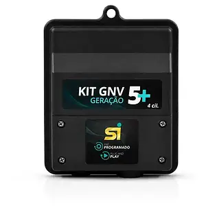Kit Gnv 5+ Sgv Quinta Geração 4cc + Tubo De Alta Pressão