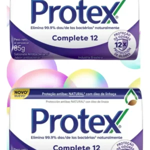 Kit 6 Sabonetes Protex Balance 85g Hidrata E Protege