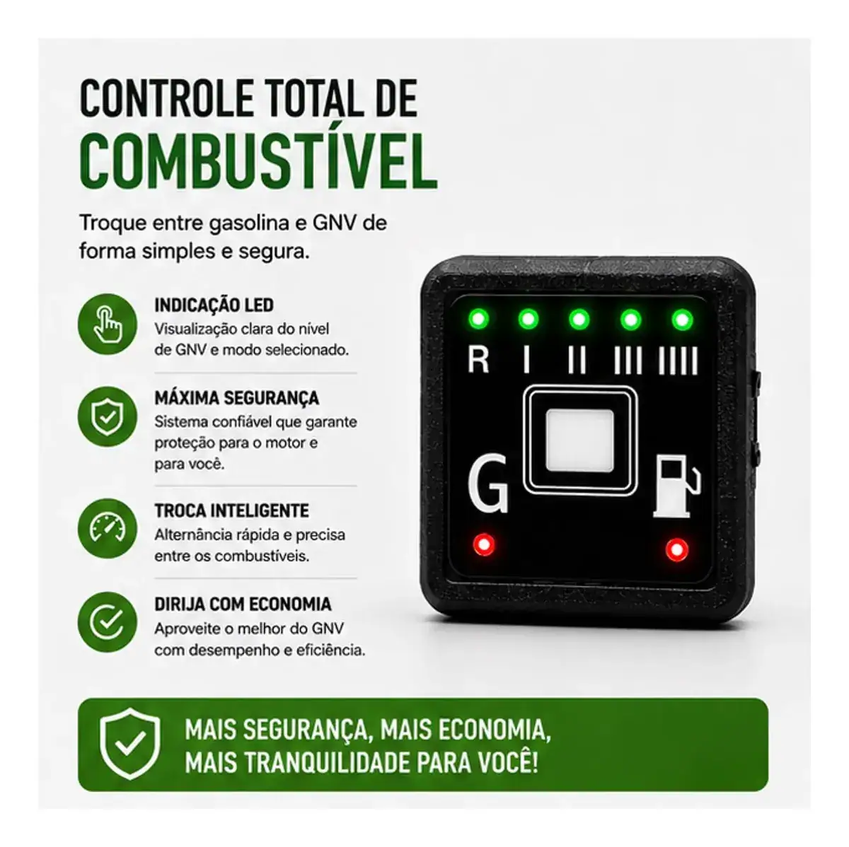 Chave Comutadora Gnv 5a Geração Mp48 Compatível Universal - Imagem 5