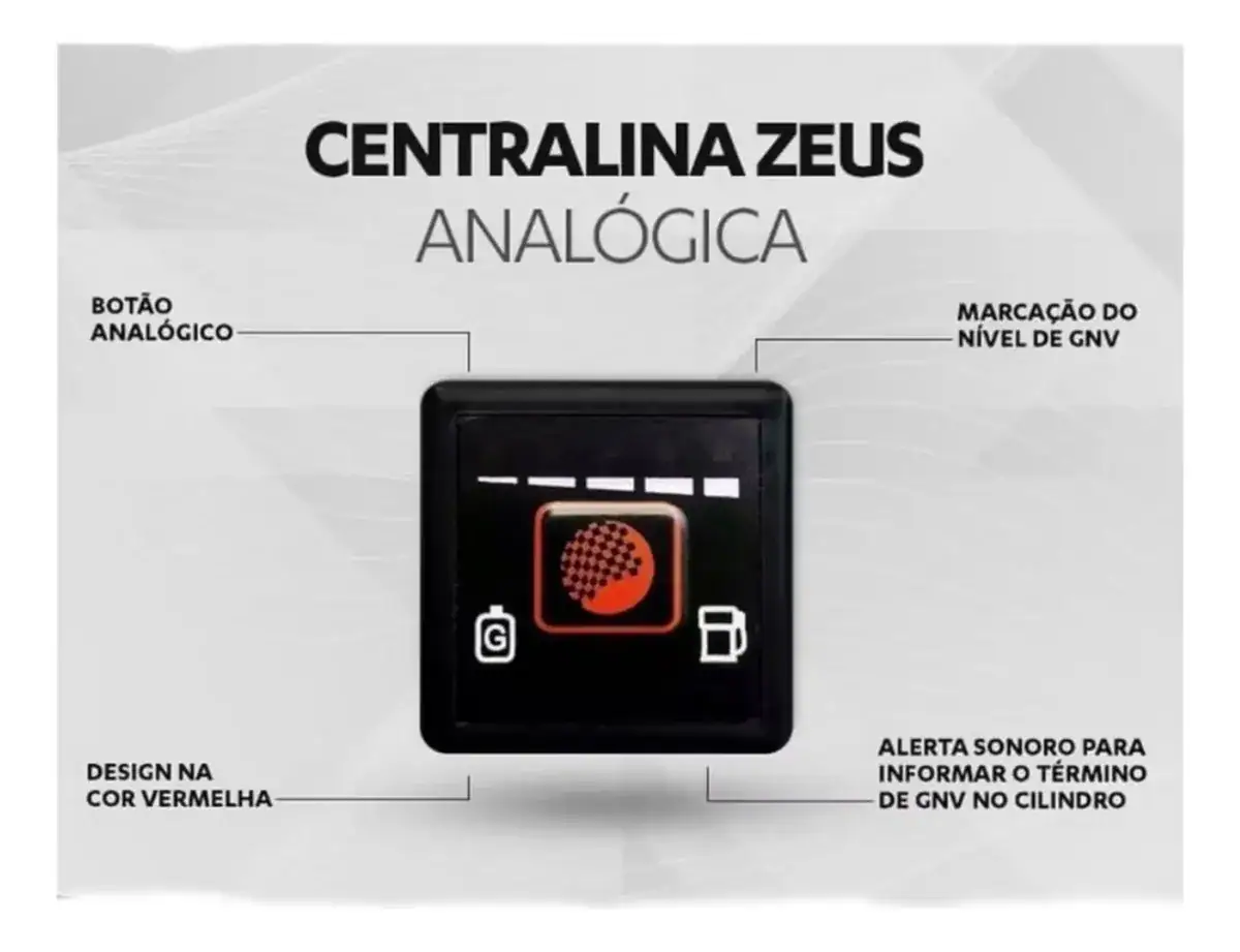 Comutadora Igt Kit Gnv 5ª 6ª Geração Z4d Zeus Hércules Botão - Imagem 3