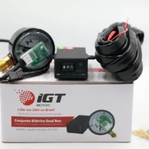 Conjunto Elétrico Gnv Igt D1000c Caixinha Chicote Manômetro
