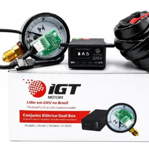 Conjunto Elétrico Gnv Igt Comutadora Chicote Manômetro