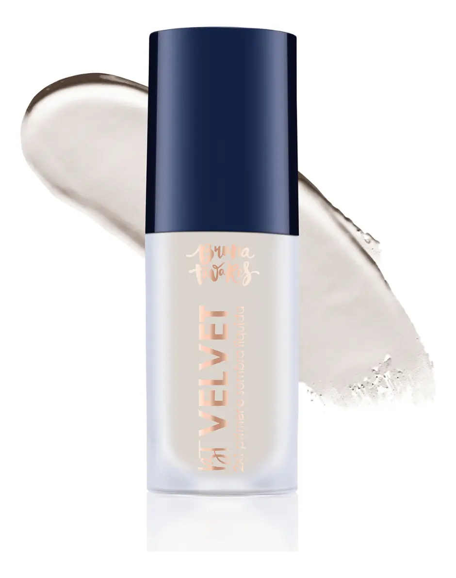 Bt Velvet 2x1 - Sombra Líquida Primer Bruna Tavares Cor Off White