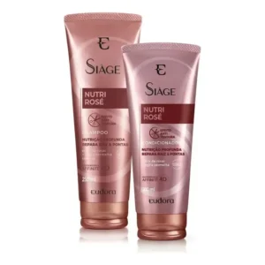 Kit Eudora Siage Nutri Rosé Shampoo + Condicionador