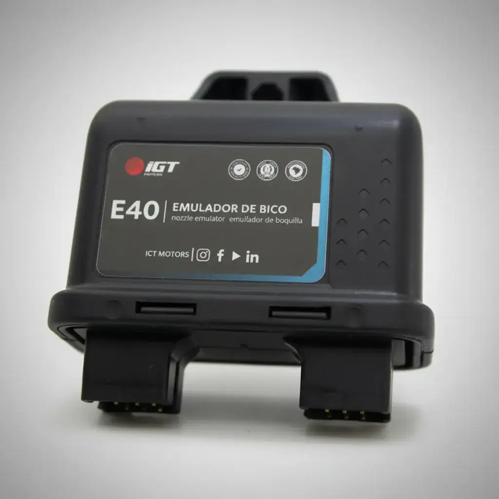 Emulador De Bicos Gnv Universal Igt E40 + Chicote Original - Imagem 3