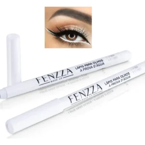 Lápis Delineador Branco Fosco Fenzza Makeup à Prova D'Água