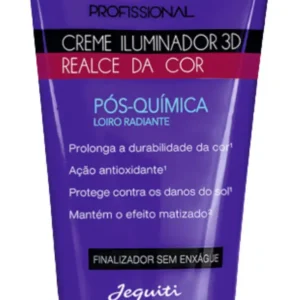 Creme Iluminador 3d Jequiti Fyo Profissional Pós-química Loiro Radia