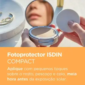 ISDIN Protetor Solar Compacto Areia FPS 50 - 10g