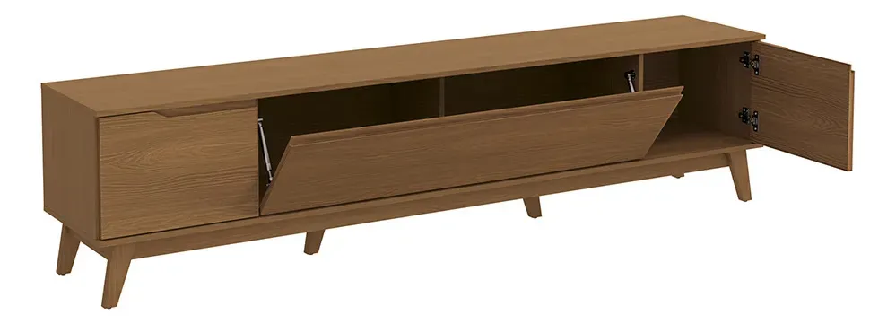 Rack Kappesberg 3 Portas Canela 218cm - Imagem 3