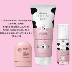 Combo Deleite Cuide-se Bem O Boticário - Com Nota Fiscal