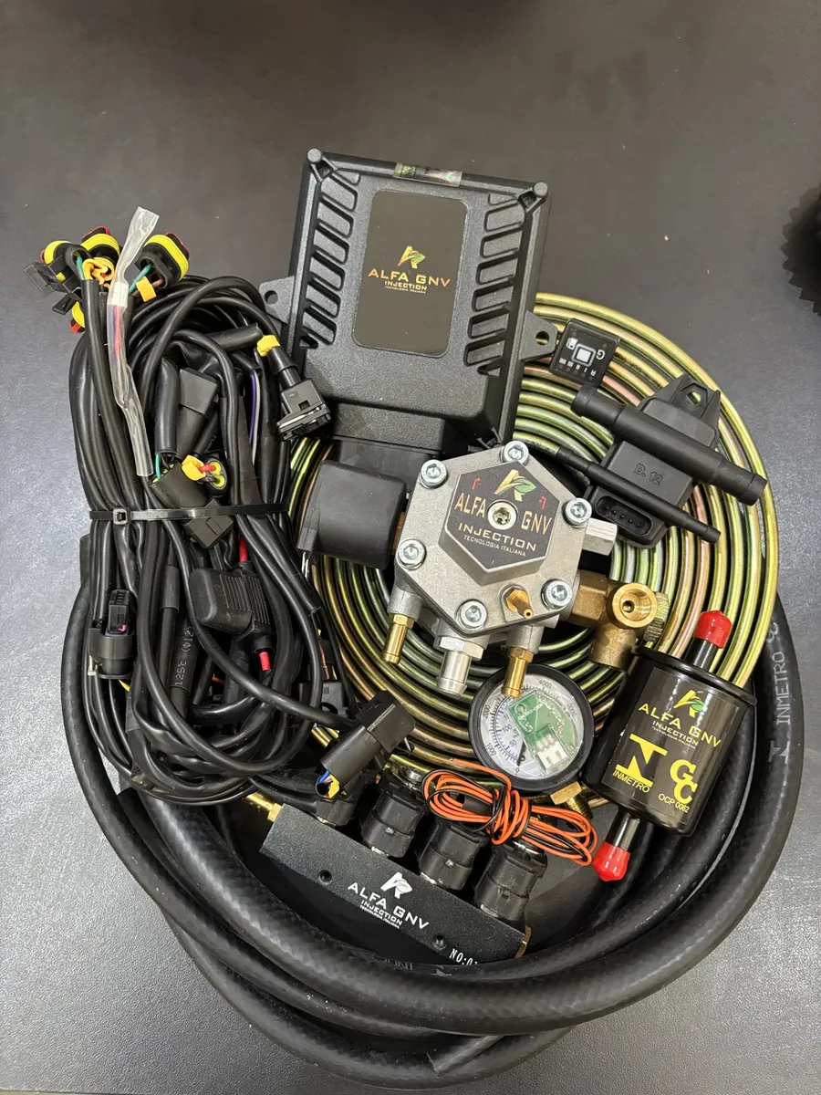 Kit 5g Gnv Alfa Eletronica Mp48 Homologado E Universal - Imagem 4