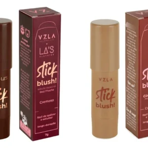 Kit Blush Stick Cinnamon + Blush Red Mocha La's Vegano Vizzela