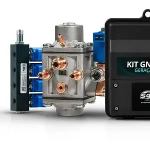 Kit Gnv 5+ 4 Cilindros 5a Geração Padrão C/ Redutor Sgv