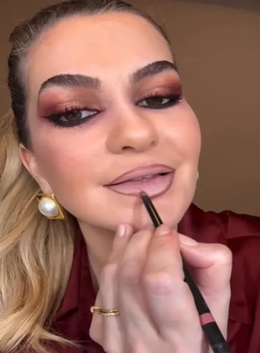 Delineador Labial Lápis De Boca À Prova D'água Alice Salazar - Imagem 3