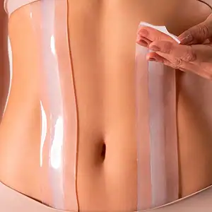 Lamina Silicone Triangular Adesiva Pós Cirurgia Lipo Hd Lad