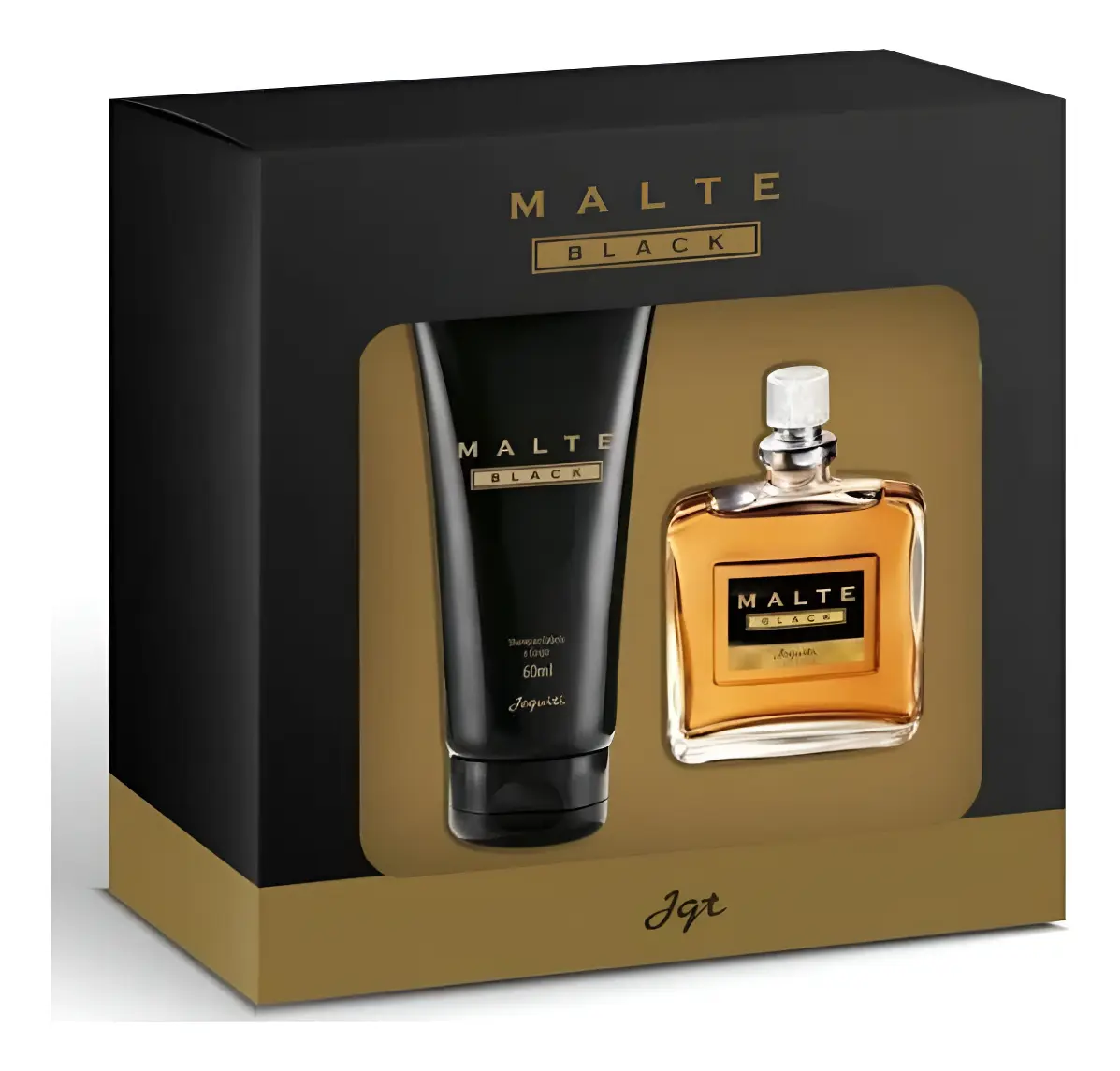 Estojo Presente Natal Malte Black (2 Itens) - Jequiti