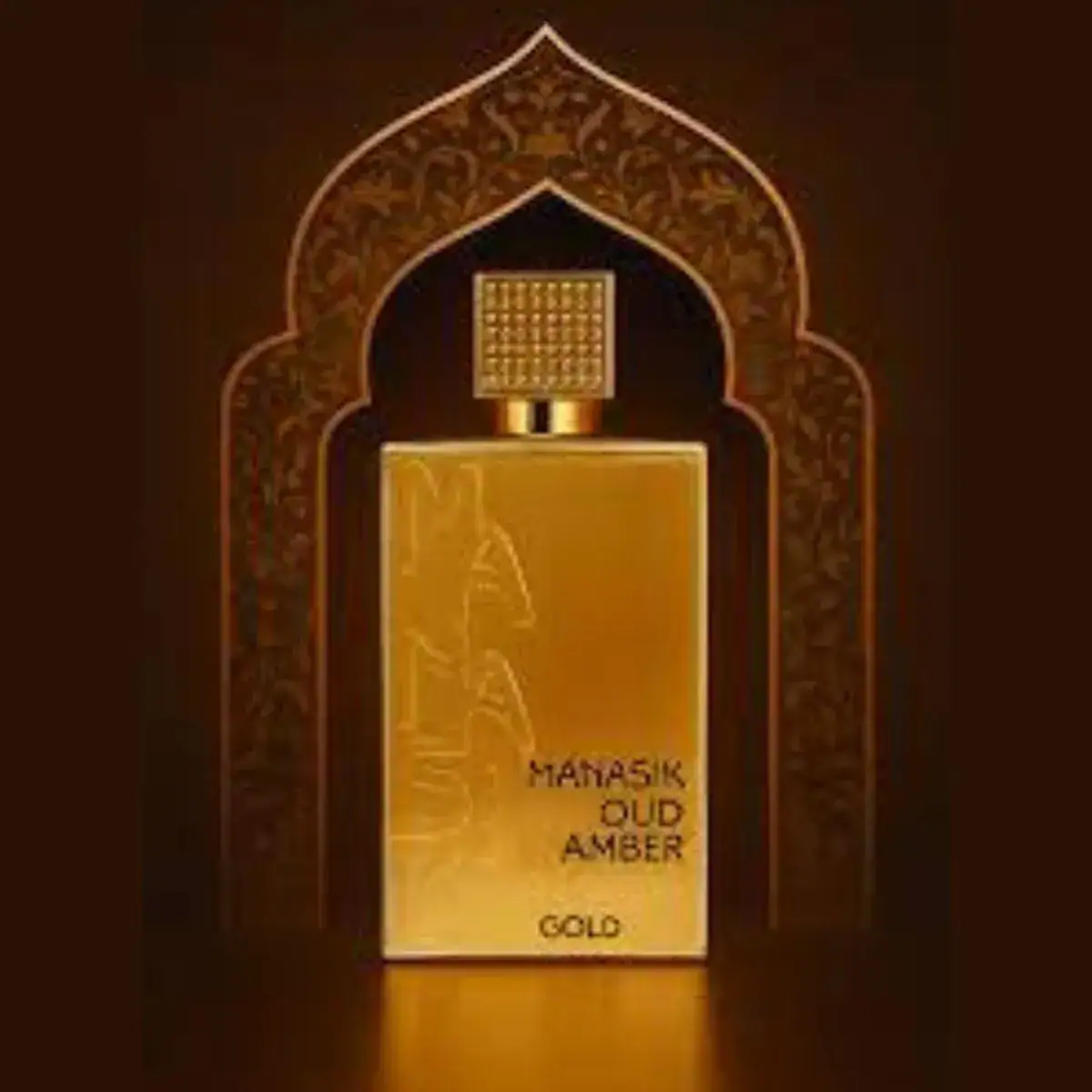 Perfume Manasik Oud Amber Gold 100ml Eau De Parfum Unissex - Imagem 2