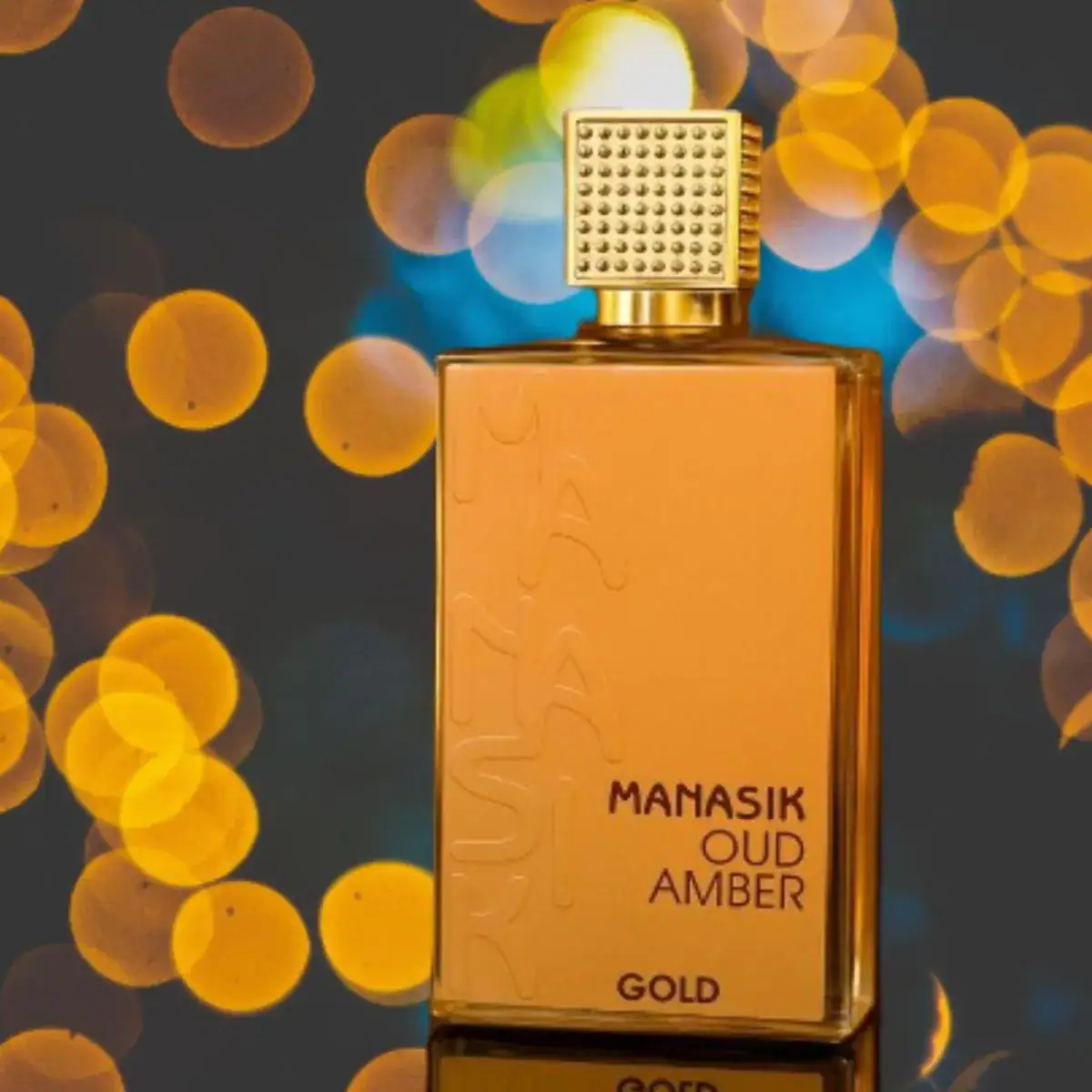 Perfume Manasik Oud Amber Gold 100ml Eau De Parfum Unissex - Imagem 3