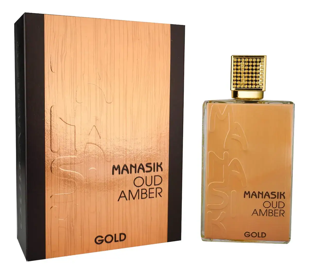 Perfume Manasik Oud Amber Gold 100ml Eau De Parfum Unissex