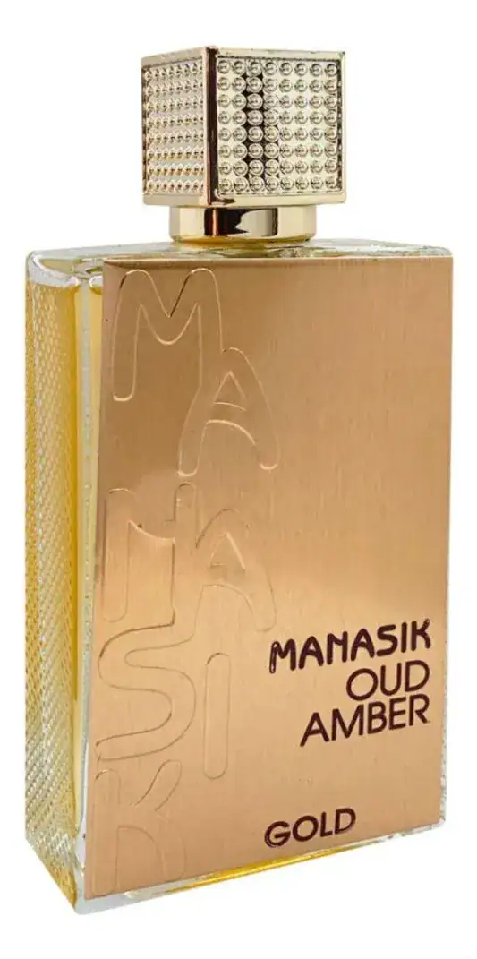 Perfume Manasik Oud Amber Gold 100ml Eau De Parfum Unissex - Imagem 6