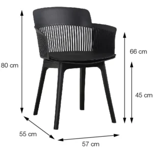 Cadeira Mena Marcela Design Moderno Estofada Para Cozinha