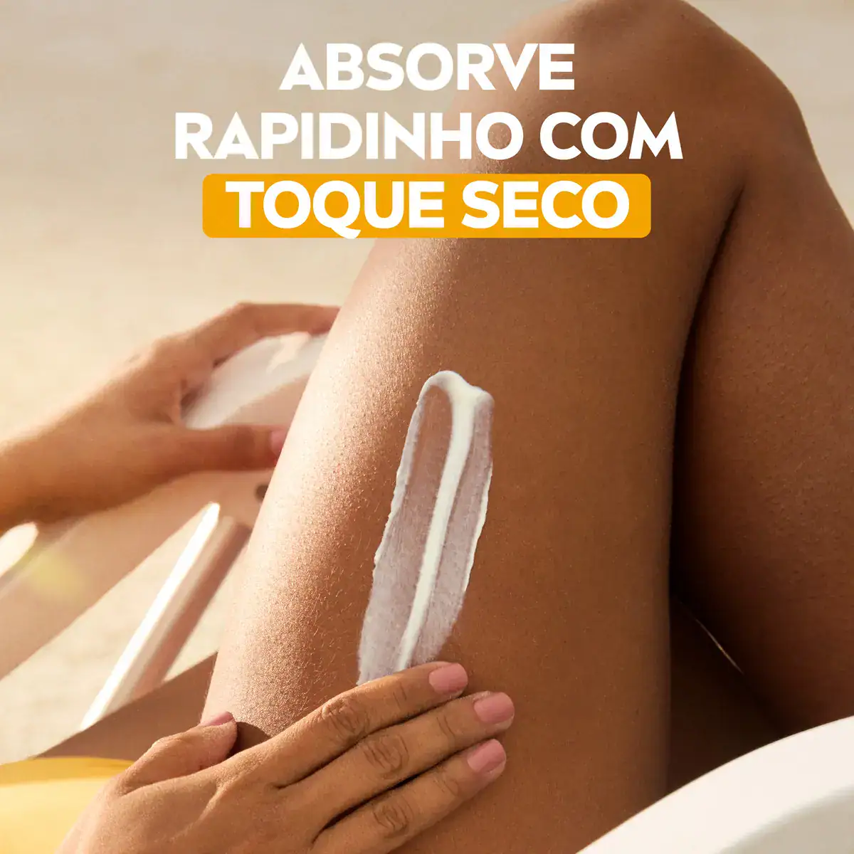 NIVEA SUN Protetor Solar Protect & Hidrata FPS 70 200ml, Muito Alta Proteção UVA/UVB, Hidratação Prolongada, Rápida Absorção, Pantenol, Cuidado Solar Corporal e Facial - Imagem 5